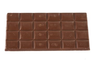 sütlü çikolata bar izole