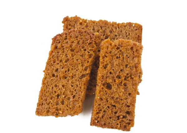 Rye crackers isolated — Stock Photo, Image