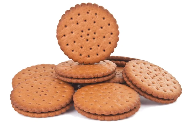 Biscuits isolated — Stock Photo, Image