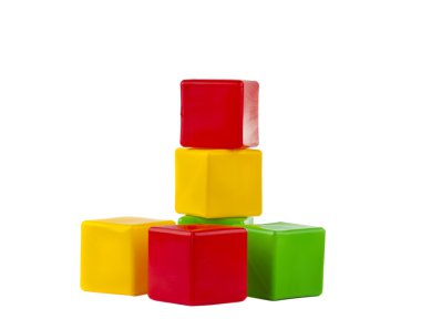 renk kutusunu izole Tuğlalar