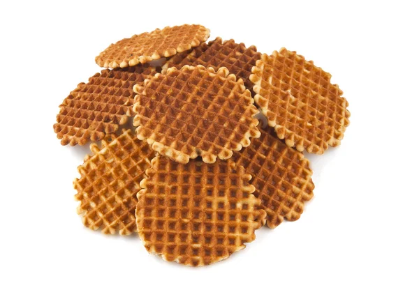 Waffeln isoliert — Stockfoto