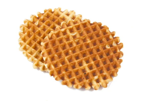 Waffeln isoliert — Stockfoto