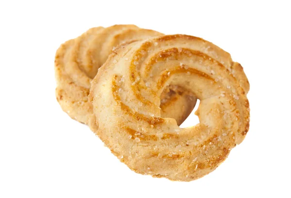 Koekjes geïsoleerd — Stockfoto