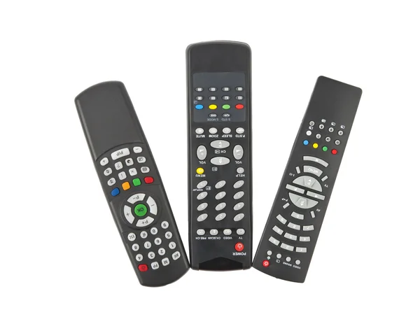Remote control TV terisolasi — Stok Foto