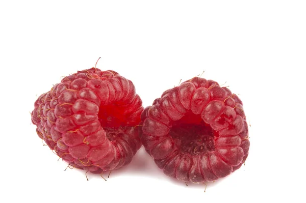 Ripe raspberries isolated — Stock Photo, Image