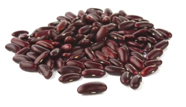 Malá hrst červené fazole - ledviny — Stock fotografie
