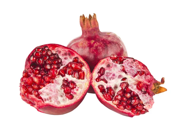 Pomegranate fruit isolated — Stock Photo, Image