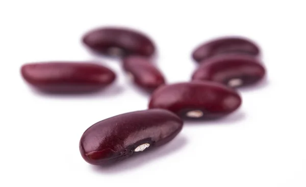 A small handful of red beans - Kidney. — Stock Photo, Image