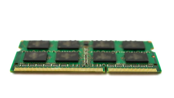 One DDR RAM stick isolated — Stock Photo, Image