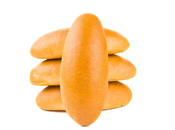 Bun for hot dog isolated — Stock Photo, Image