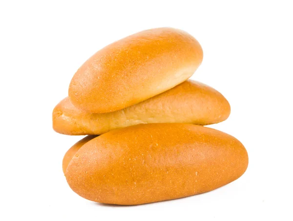 分離のホットドッグのパン — ストック写真