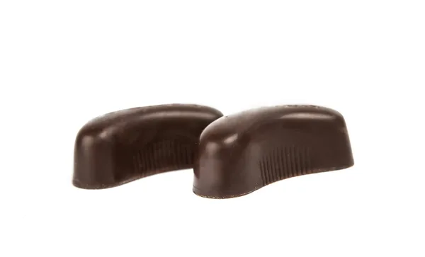Čokoládové bonbóny izolované — Stock fotografie