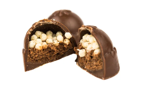 Chocolate candy isolated — Stock Photo, Image