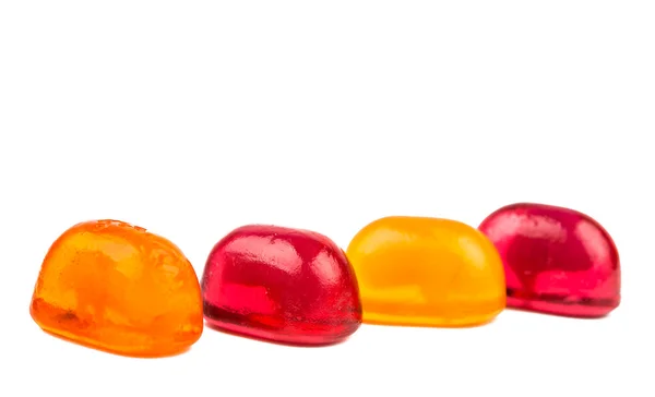 Gelee Bonbons isoliert — Stockfoto