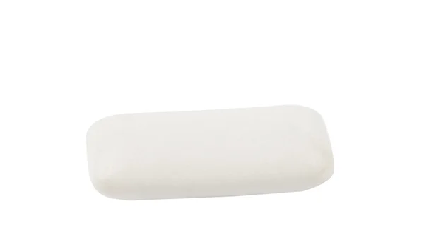 Pedaços de goma de mascar branca — Fotografia de Stock
