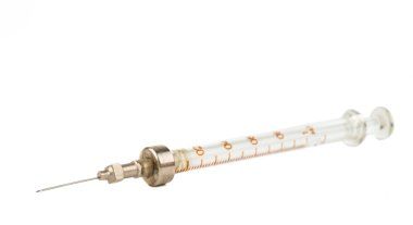 Tıbbi şırınga izole edildi