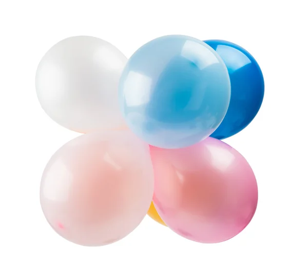 Color balloons isolated — Stock Photo, Image