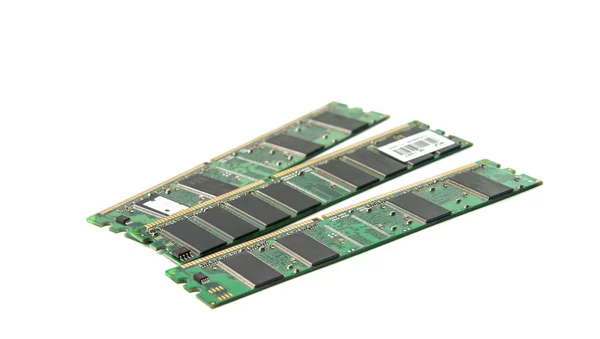 DDR RAM stick isolated — Stock Photo, Image