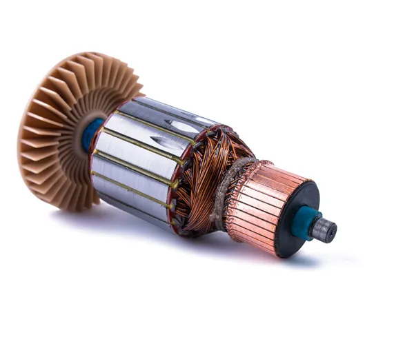 elektrikli motor içinde bakır bobinler