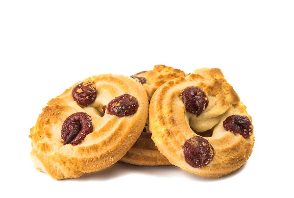 Świeże ciasteczka z wiśni — Zdjęcie stockowe