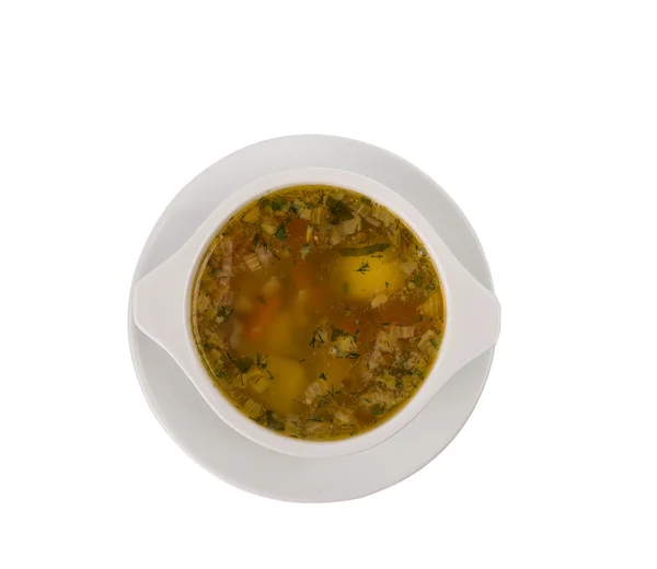 Suppe isoliert — Stockfoto