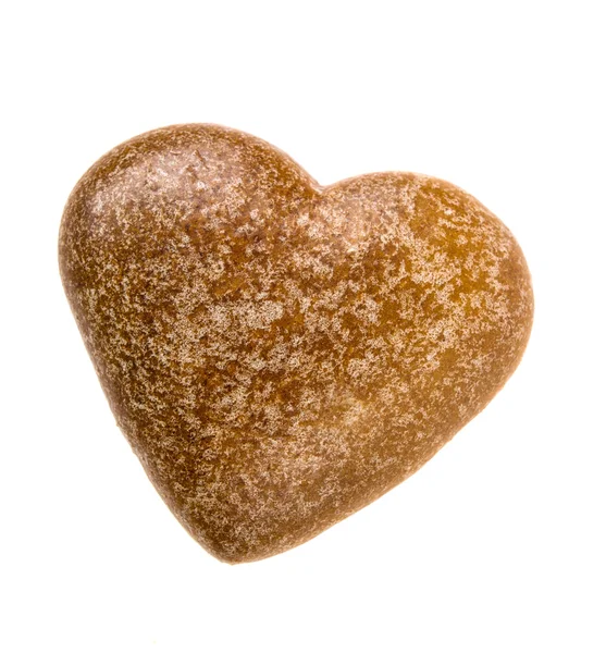 Galletas de corazón aisladas —  Fotos de Stock