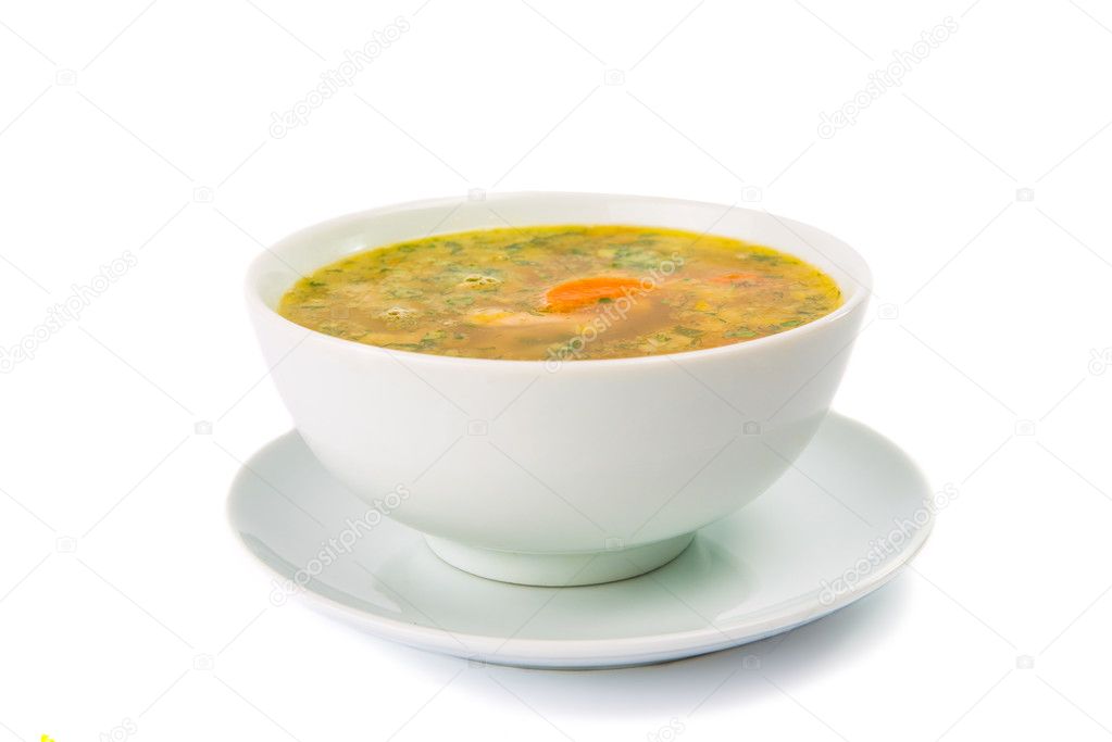 Chicken soup — Stock Photo © ksena32 19528333