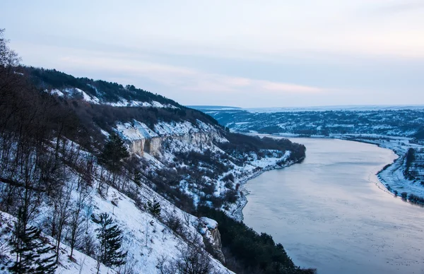 Paisaje invierno. — Foto de Stock