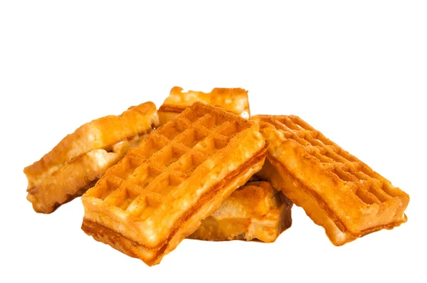 Waffeln isoliert — Stockfoto