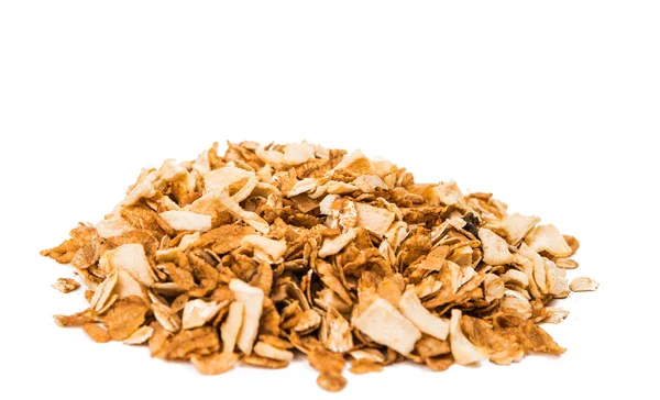 Pila de muesli aislado — Foto de Stock