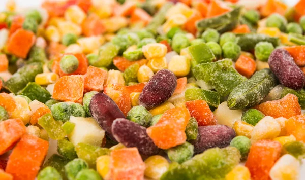 Frozen vegetables — Stock Photo, Image