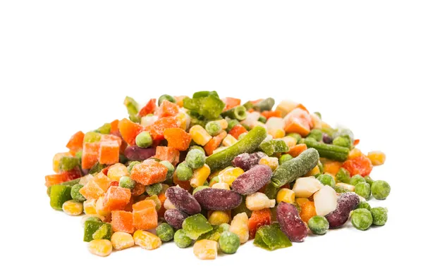 Zmrazená zelenina mix — Stock fotografie