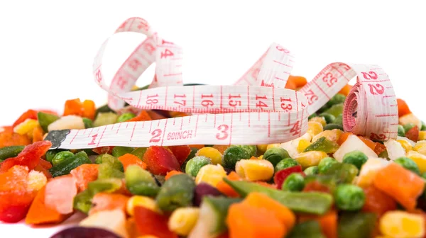 Légumes mélangés congelés — Photo