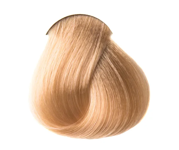 Lock of hair color Stock Picture