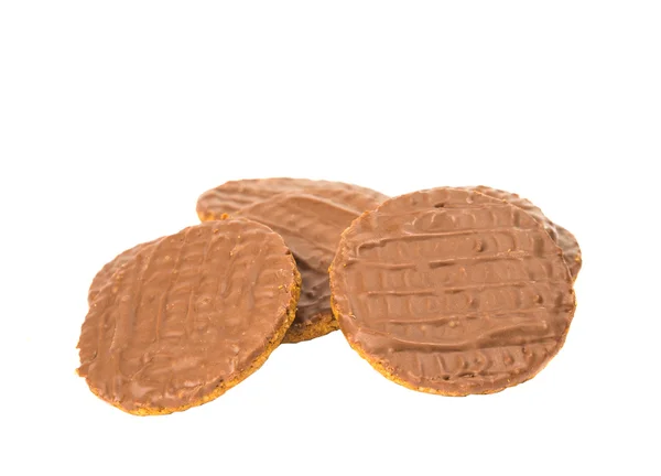 Sušenky s čokoládou — Stock fotografie