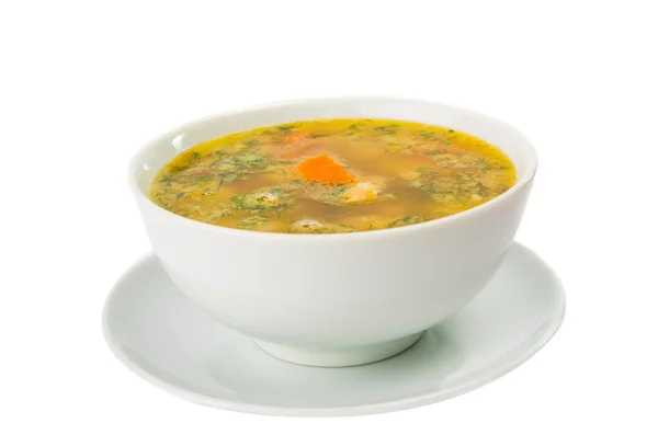 Sopa de frango — Fotografia de Stock