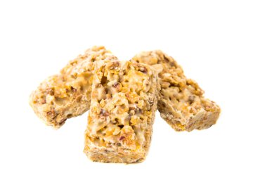 tahıl ve izole meyve tatlısı