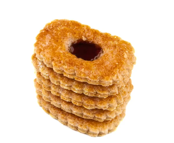 Печенье с джемом — стоковое фото