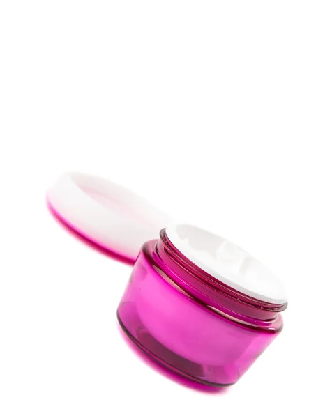 Jar of face cream isolated — Stock Photo, Image