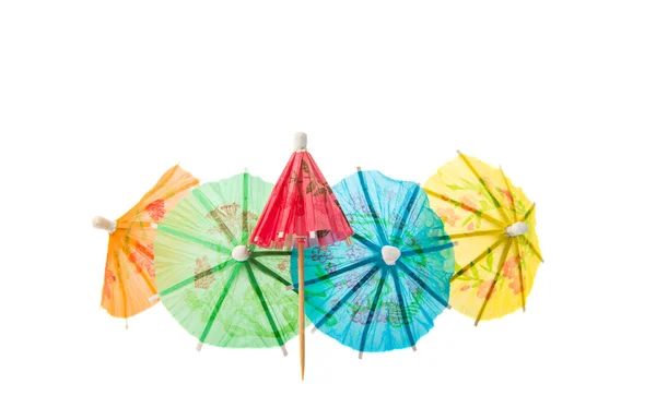 Umbrella for cocktails — Stock Photo, Image