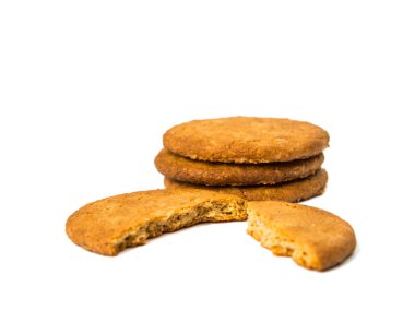 galletas de grano aislados
