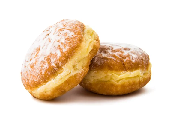 Donuts with filling — Stock Photo, Image