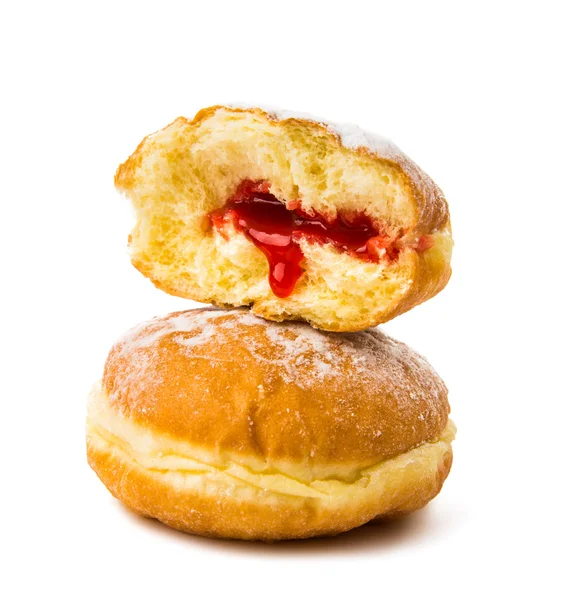 Donuts with filling — Stock Photo, Image