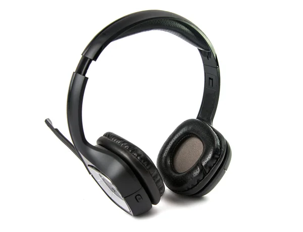 Trådlöst headset isolerade — Stockfoto