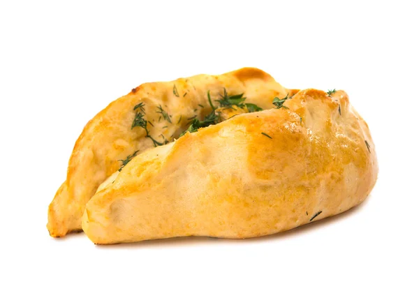Puff pastry bun isolated — Stock Photo, Image