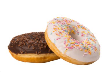 Donuts izole buzlanma ile