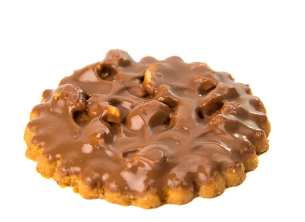 Galletas con chocolate y nueces — Foto de Stock