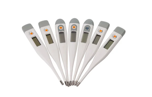 Electronic thermometer isolated — Stock Photo, Image