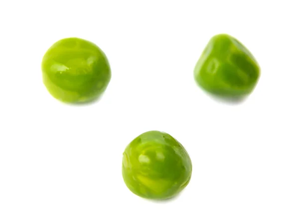 Ervilhas verdes close-up — Fotografia de Stock