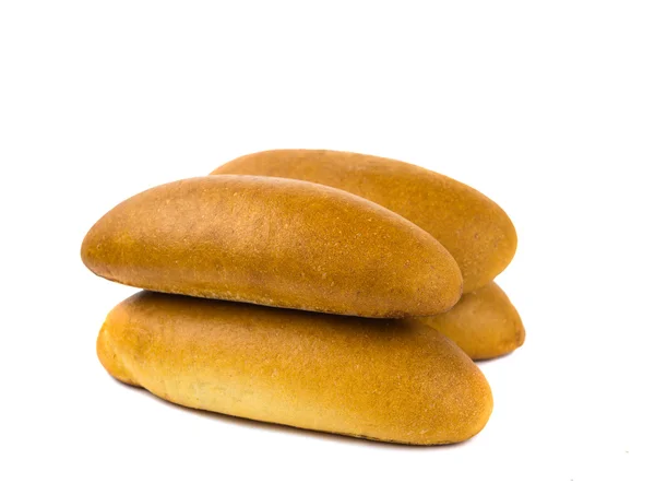 Bun for hot dog isolated — Stock Photo, Image